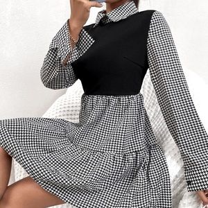 Houndstooth dress